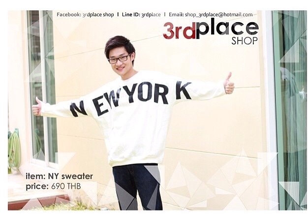 fasion เสื้อผู้ชายและหญิง KOREA STYLE// facebook.com/3rdplaceshop  // Instagram: 3rdplace_shp รูปที่ 1