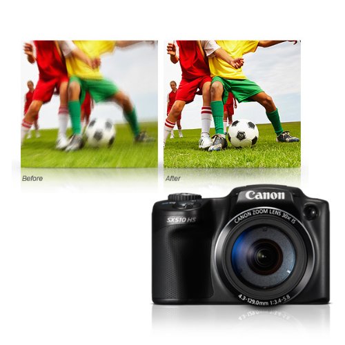 Review Canon PowerShot SX510 HS 12.1 Megapixel CMOS Digital Camera with 30x Optical Zoom and 1080p Full-HD Video รูปที่ 6