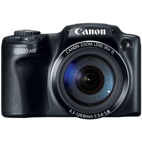 Review Canon PowerShot SX510 HS 12.1 Megapixel CMOS Digital Camera with 30x Optical Zoom and 1080p Full-HD Video รูปที่ 1