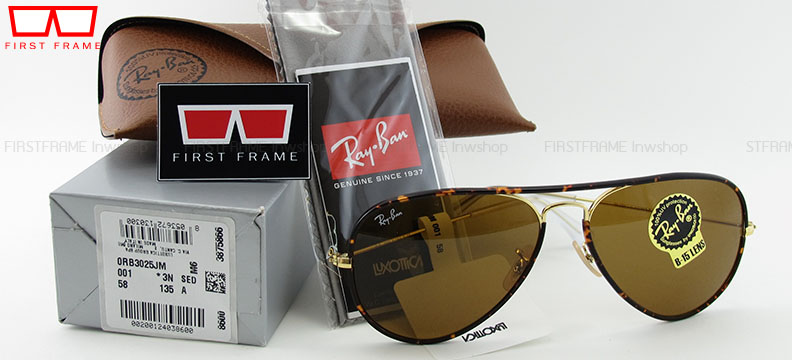 กันแดด Ray-Ban RB3025JM - 001 | AVIATOR FULL COLOR NEW RELEASE ของแท้มีรับประกัน รูปที่ 1