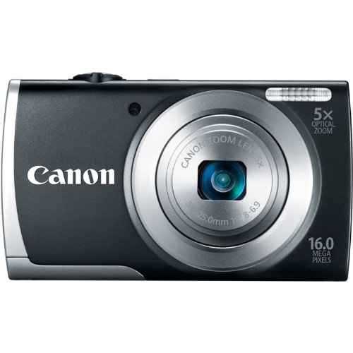 Review Canon PowerShot A2500 16Megapixel Digital Camera with 5x Optical Image Stabilized Zoom with 2.7-Inch LCD (Black) รูปที่ 1