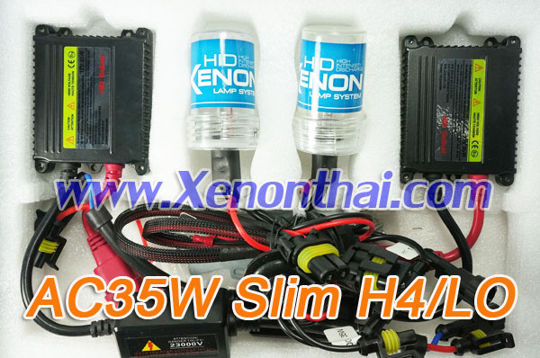 ไฟxenonรถยนต์ H4LO ราคาถูก AC35W Slim ชุดล่ะ 1200 บาท รูปที่ 1