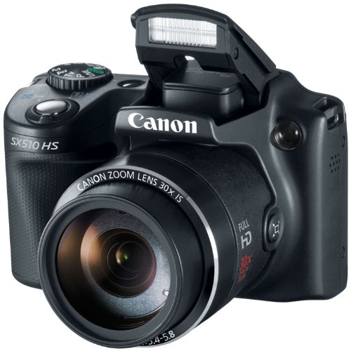 Review Canon PowerShot SX510 HS 12.1 Megapixel CMOS Digital Camera with 30x Optical Zoom and 1080p Full-HD Video รูปที่ 3