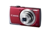 รูปย่อ Review Canon PowerShot A2500 16Megapixel Digital Camera with 2.7-Inch LCD (Red) รูปที่4