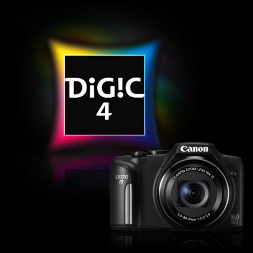 Review Canon PowerShot SX170 IS 16.0 Megapixel Digital Camera with 16x Optical Zoom and 720p HD Video (Black) รูปที่ 5