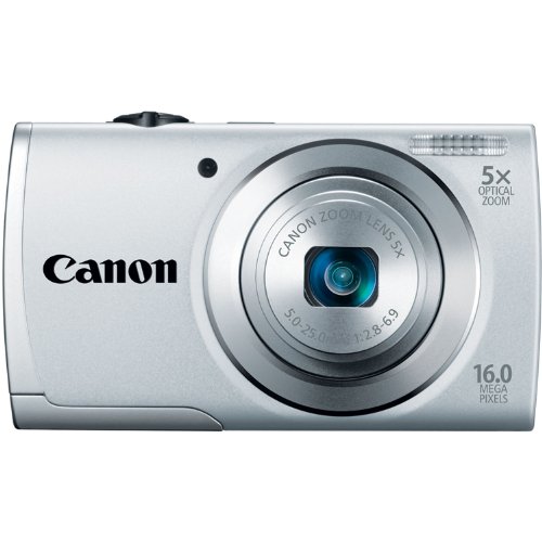 Review Canon PowerShot A2500 16Megapixel Digital Camera with 5x Optical Zoom with 3-Inch LCD (Silver) รูปที่ 1