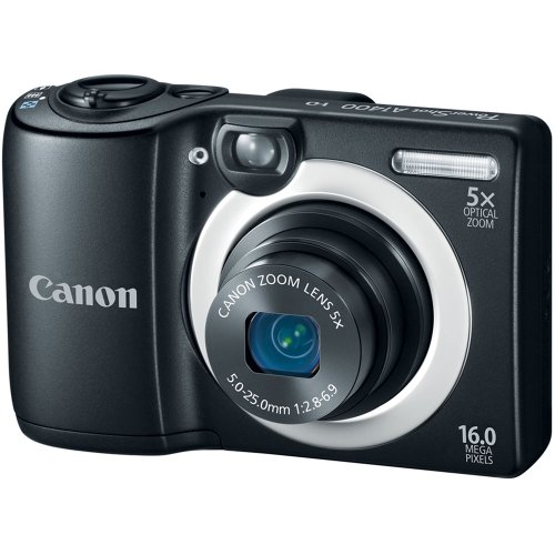 Review Canon PowerShot A1400 16.0 Megapixel Digital Camera with 5x Digital Image Stabilized Zoom 28mm Wide-Angle Lens and 720p HD Video Recording (Black) รูปที่ 4