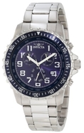 Invicta Men's 6621 II Collection Chronograph Stainless Steel Blue Dial Watch