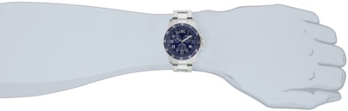 Invicta Men's 6621 II Collection Chronograph Stainless Steel Blue Dial Watch รูปที่ 6