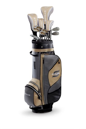 Callaway Strata Plus Women's Complete Golf Set with Bag, 16-Piece (Right Hand, Gold, Driver, Fairway, Hybrids, Irons, Putter) ( Callaway Golf ) รูปที่ 1