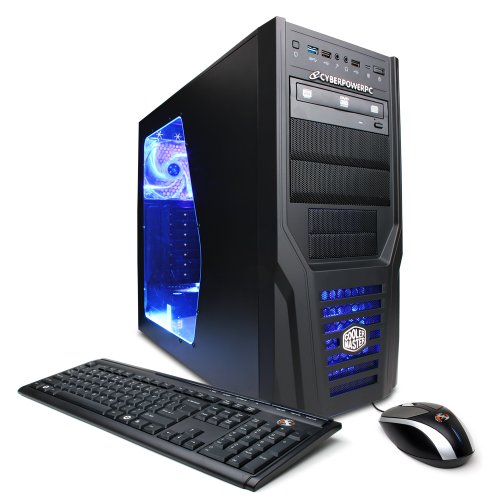 Review CyberpowerPC Gamer Ultra GUA880 Desktop (Black/Blue) รูปที่ 1