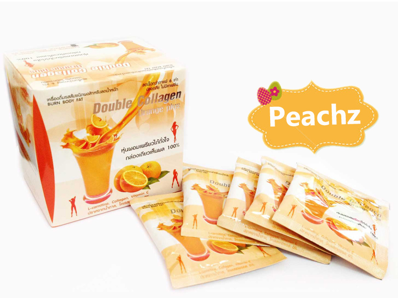 Double Collagen Orange plus ดับเบิ้ล คอลลาเจน ออเร้น พลัส หุ่นผอมเพียวได้ดังใจ รูปที่ 1