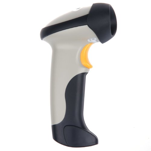 UPGRADED 2 in 1 1d Laser USB 2.0 wired + Wireles Bluetooth Barcode Scanner for iPhone iPad Android Tablet PC, Bluetooth adapter(a gift for PC user), Power adapter and USB cable included, support Mac OS-X 10.8.4, Linux, Android und IOS 7 Grey ( TIMI Barcode Scanner ) รูปที่ 3