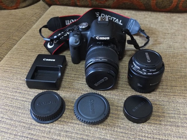 ขายกล้อง Canon EOS 500D (KissX3) ยกกล่อง เลนส์ 2 อัน ของแถมเพียบ 11,000 บาท รูปที่ 1