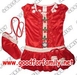 รูปย่อ ชุดแฟนซี กระโปรง-เสื้อคลุม ซานตารีน่า สีแดง คริสตมาส santa Christmas x’mas เสื้อผ้าเด็ก แซ็ก แต่งแฟนซี รหัส fcysan054 รูปที่6