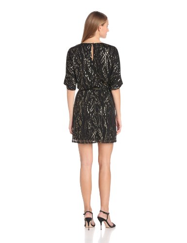 Jessica Simpson Women's Elbow Sleeve Belted Dress ( Jessica Simpson Night Out dress ) รูปที่ 4