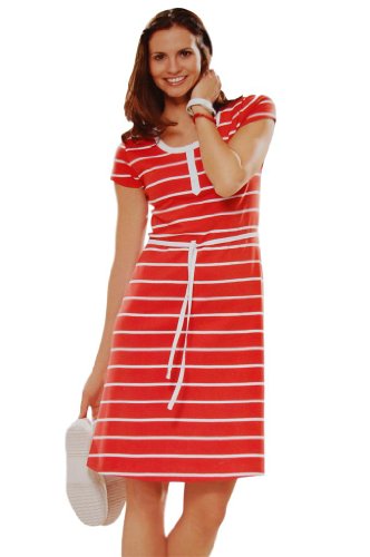 Euro Design Ladies Casual Cotton Summer Beach Cover-up Sun Dress ( EuroBrand Casual Dress ) รูปที่ 1