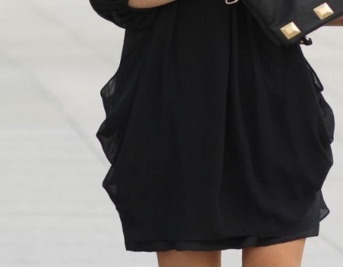 Little Hand Women's Casual Pleated Chiffon Mini Short Sundress ( Little Hand Casual Dress ) รูปที่ 4