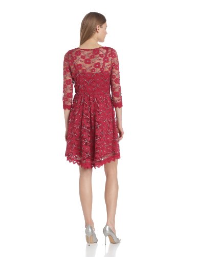 NY Collection Women's 3/4 Sleeve Lace Dress ( NY Collection Night Out dress ) รูปที่ 4