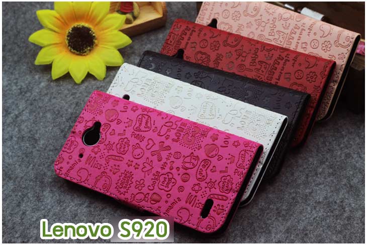 M278 เคสฝาพับ Lenovo S920 ลายแม่มดน้อย (จัดส่งฟรี) รูปที่ 2