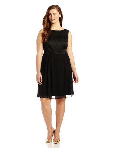 AGB Women's Plus-Size Sequin Jacket Dress ( AGB Night Out dress ) รูปที่ 5