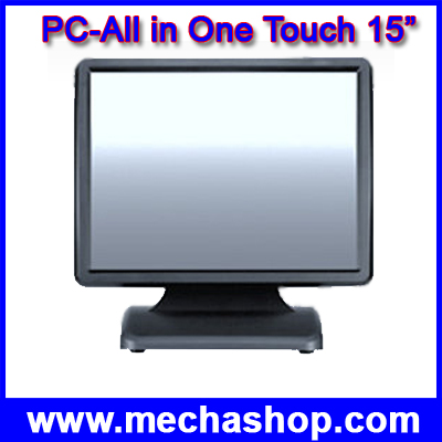  PC-All in One จอภาพสัมผัส พร้อมเครื่องคอมพิวเตอร์ (Monitor Touch Screen) Touch Screen Display POS 15