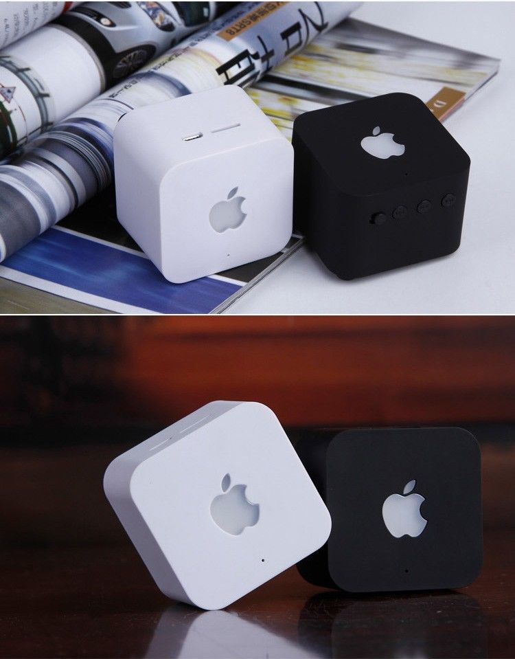 ลำโพงบลูทูธ  Apple ขนาดพกพา สำหรับ iphone 4s/5 สีขาว และ สีดำ รูปที่ 1