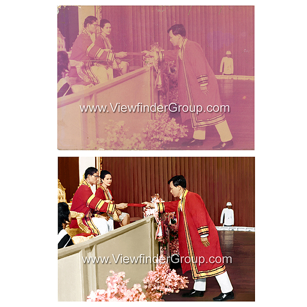 รับแต่งภาพเก่า โดยมืออาชีพ แต่งรูปเก่า ขาดแหว่ง โดนน้ำ ติดกระจก ซีดจาง ขาวดำเป็นสี รูปที่ 7