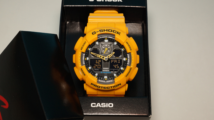 G-Shock GA-100 บ๊อบเบอร์บี ทรานฟร์อมเมอร์ รูปที่ 3