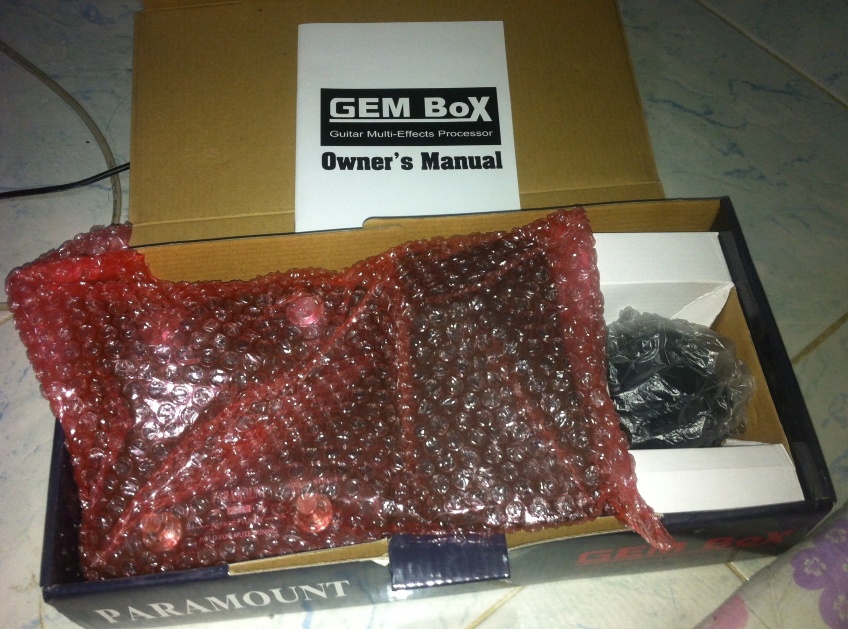 ขายเอฟเฟกกีต้าร์ GEM BOX ด่วน รูปที่ 3
