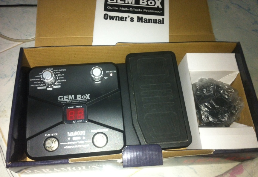 ขายเอฟเฟกกีต้าร์ GEM BOX ด่วน รูปที่ 4