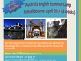 Australia English Summer Camp In Melbourne April 2014 (3 weeks)