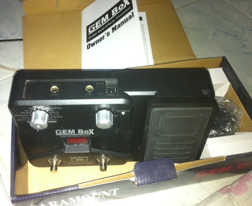 ขายเอฟเฟกกีต้าร์ GEM BOX ด่วน รูปที่ 5