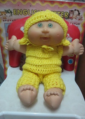 ตุ๊กตาหัวกะหล่ำปลี cabage patch kids มือสอง รูปที่ 4