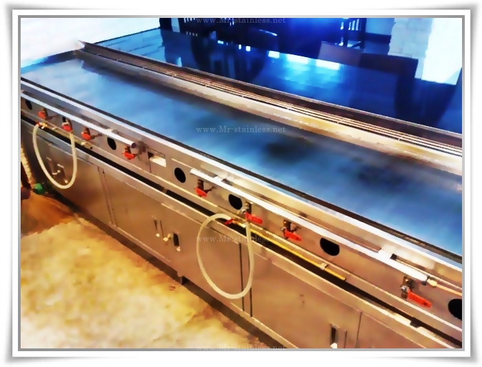  MR. stainless , ขายเตากริลสเต๊ก , เตาเทปัน , เตากริล , เตาสเต็ก , เตากะทะเหล็กเทปังยากิ   รูปที่ 7