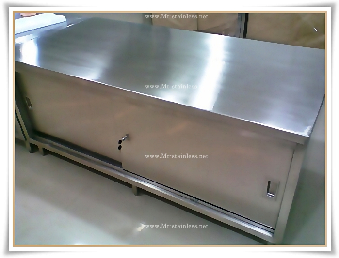 MR. stainless , เครื่องครัวสแตนเลส , ตู้สแตนเลส , ตู้เก็บของ, ตู้เก็บของร้านอาหาร  รูปที่ 2