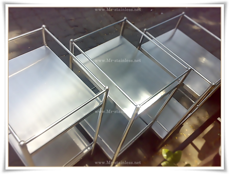 MR.stainless  , เครื่องครัวสแตนเลส ,สเตชั่นชั้นวางเครื่องดื่ม , ชั้นวางของ , ร้านอาหาร  รูปที่ 5