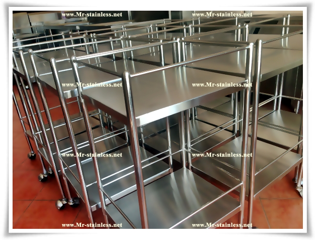 MR.stainless  , เครื่องครัวสแตนเลส ,สเตชั่นชั้นวางเครื่องดื่ม , ชั้นวางของ , ร้านอาหาร  รูปที่ 3