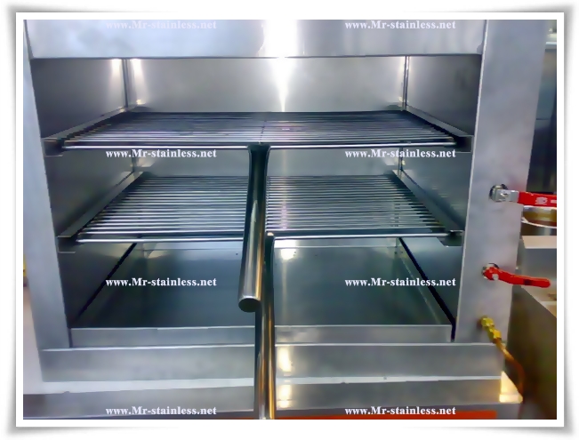 Mr.stainless , เครื่องครัวสแตนเลส , เตาย่างไร้ควัน , เตาย่างปลาซาบะ , เตาย่างคอหมูย่าง รูปที่ 6