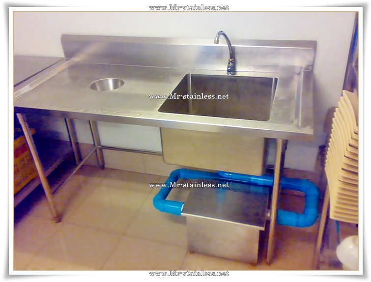 MR. stainless , เครื่องครัวสแตนเลส , ถังดักไขมันสแตนเลส , ถังดักโรงแรม , ถังดักโรงอาหาร , ถังดักไขมันศูนย์อาหาร รูปที่ 7
