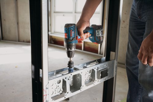 Bosch DDS181-02 18-Volt Lithium-Ion 1/2-Inch Compact Tough Drill/Driver Kit with 2 High Capacity Batteries, Charger and Case ( Pistol Grip Drills ) รูปที่ 4