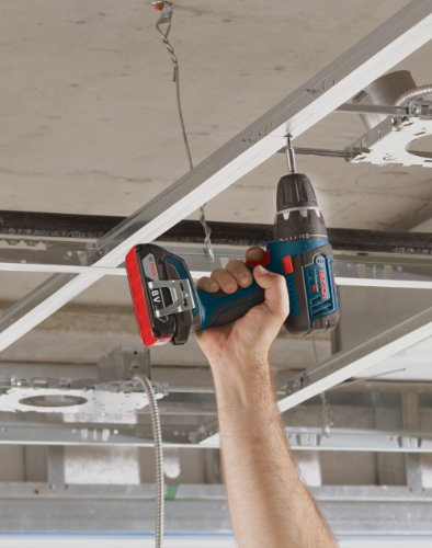 Bosch DDS181-02 18-Volt Lithium-Ion 1/2-Inch Compact Tough Drill/Driver Kit with 2 High Capacity Batteries, Charger and Case ( Pistol Grip Drills ) รูปที่ 5