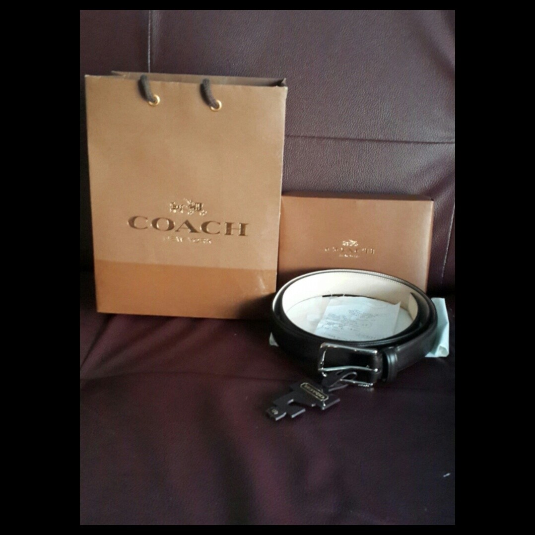 ขายเข็มขัดผู้ชาย Coach แท้ 100 % STYLE NO. 67427 รูปที่ 5