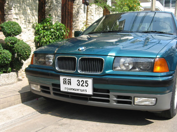 เลขทะเบียนสวย สส 325  พร้อมรถ BMW 325i สีขียว รูปที่ 4