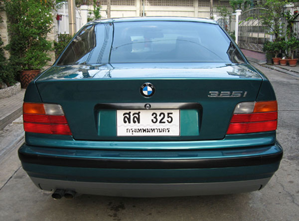 เลขทะเบียนสวย สส 325  พร้อมรถ BMW 325i สีขียว รูปที่ 6