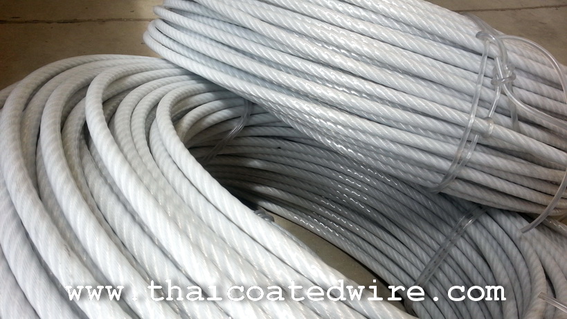 ขาย ลวดสลิง ลวดสลิงหุ้มพลาสติก เกลียวเร่ง กริ๊ปจับ สเก็น รูปที่ 3
