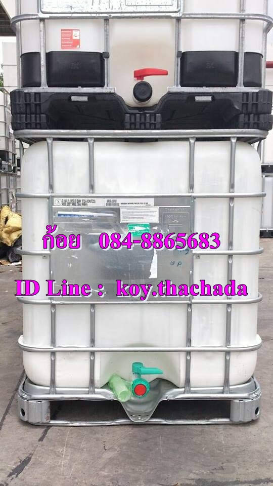 ขายถังพลาสติก ทำแพ ถังขยะ ถังมือสอง เกรด A ถังเบ้าท์ ขนาด 1000 ลิตร รูปที่ 2