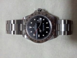 Rolex ex2หน้าดำคออ่อนข้างรูมีใบ รูปที่ 1