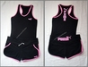 รูปย่อ ชุดกีฬาผู้หญิง PUMA สีดำขอบตัดสีชมพู รูปที่3