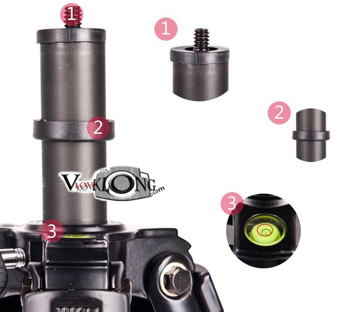 ขาตั้งกล้องหัวบอลDSLR WF-3642B น้ำหนักเบา ราคาพิเศษสุดๆ รูปที่ 4